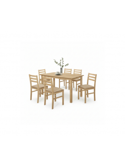 Juego de comedor 6 sillas