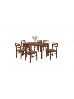 Juego de comedor 6 sillas